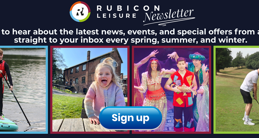Sign up for the Rubicon Leisure Newsletter!