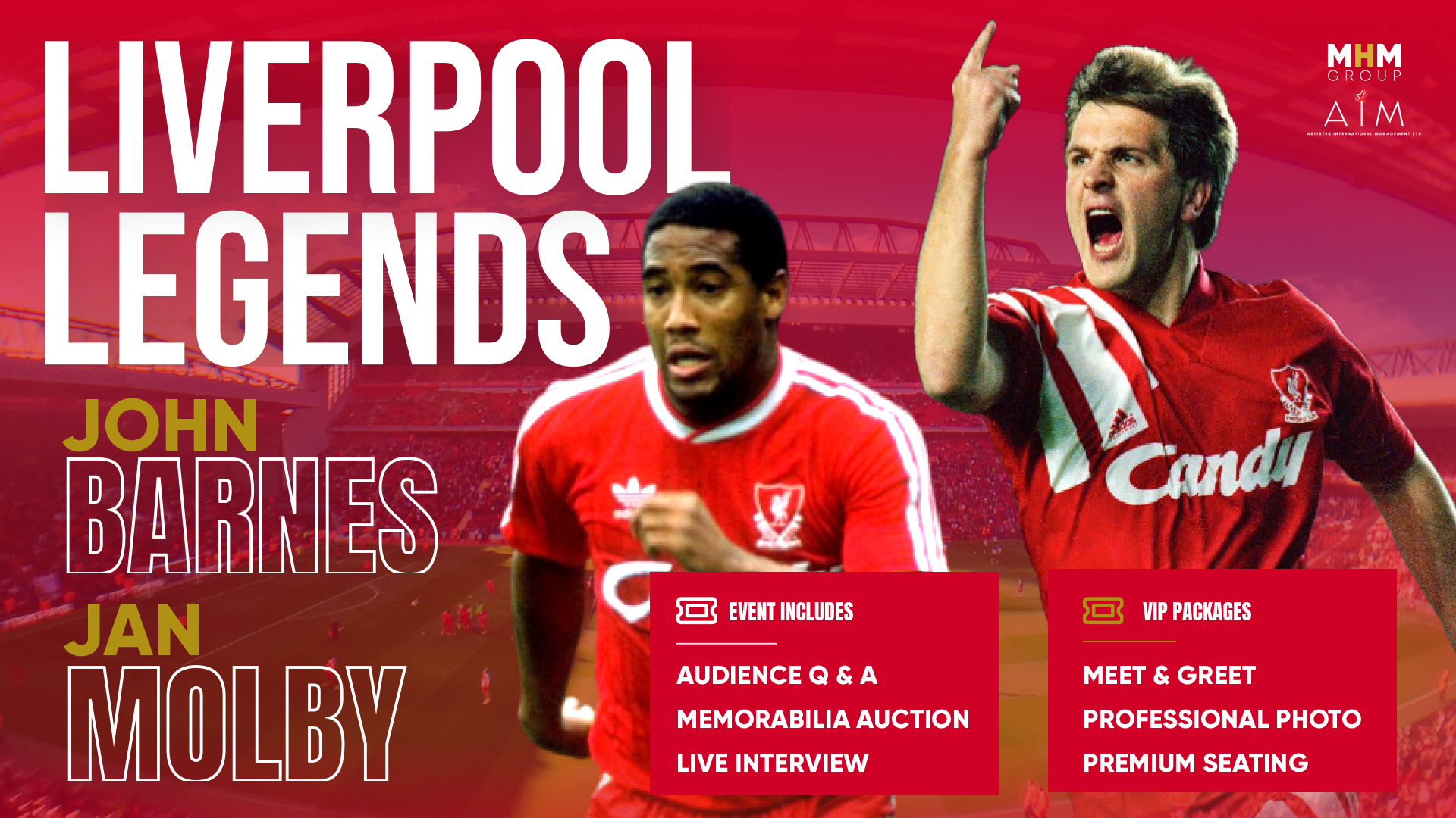 Liverpool Legends: John Barnes & Jan Mølby