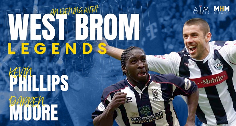West Brom Legends - Kevin Phillips and Darren Moore